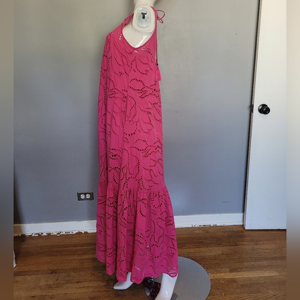 Anthropologie Maeve Belrose Eyelet Maxi, VGUC, Size XS - Picture 5 of 8
